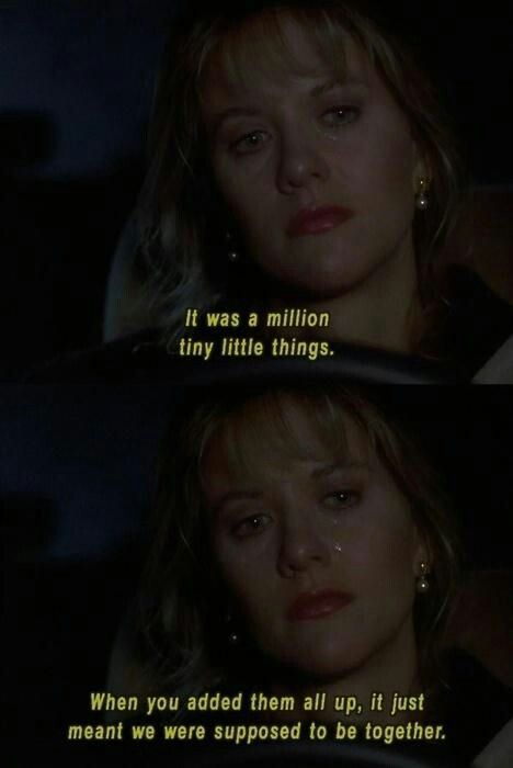 Sleepless in Seattle...not a huge fan, but I like it Beau Film, Sleepless In Seattle, Favorite Movie Quotes, Romantic Movie Quotes, Septième Art, Movies And Series, Movie Lines, Film Quotes, Tv Quotes