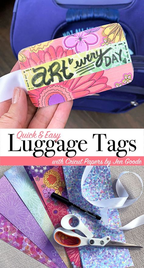 Cute luggage tags