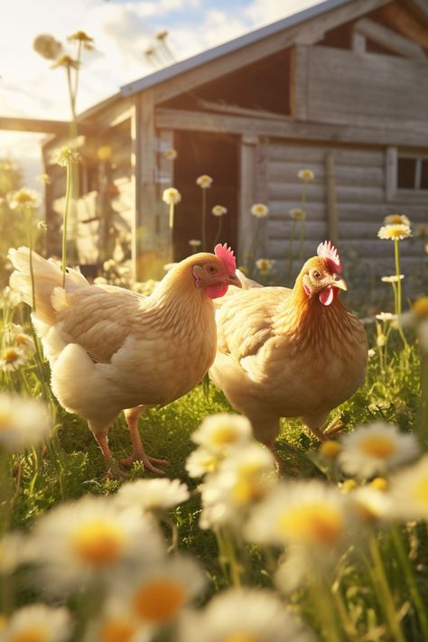 Backyard Breed Guide: Buff Orpington Chickens Cute Chickens Aesthetic, Chicken Wallpaper Cute, Chickens Photos, Rooster Aesthetic, Chickens Aesthetic, Maxwell Aesthetic, Rooster Photography, Pictures Of Chickens, Pretty Chickens