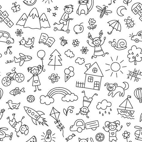 Banner Doodle, White Doodle, Arte Doodle, Kids Doodles, 그림 낙서, Doodle Fonts, Tumblr Art, Art Tumblr, Sketch Notes