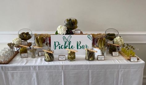 Pickle Addicts (Not So) Anonymous | I need a pickle bar at my wedding. | Facebook Pickle Bar Wedding, Pickle Bar, Cow Birthday Parties, Christmas Pickle, Cow Birthday, Wedding Bar, Bar Signs, My Wedding, Wedding Stuff