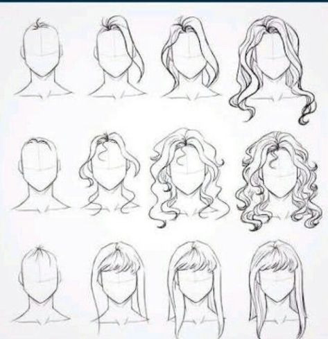 Super Drawing, Step By Step Sketches, Drawing Hair Tutorial, Anime Male, Drawing Eyes, Drawing Hair, Cartoon Hair, Drawing Examples, Hair Sketch