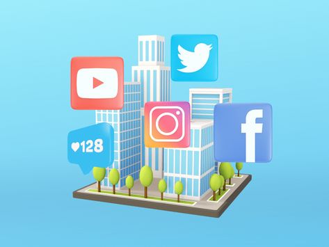 Social Media Gif Animation, Social Media Marketing Video, Gif Social Media, Social Media Gif, Animation Social Media, Social Media Animation, Logistics Design, Class Presentation, Creative Tile