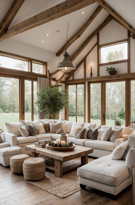 Cottage Core House Decor, Cottage Core Living Room Ideas, Modern Cottage Homes Interiors, Cottage Core Living Rooms, Comfy Cozy Living Room, Baddie Living Room, Cottage Living Room Ideas, Modern Cottage Living Room, Modern Cottage Core