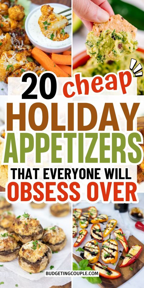 Cheap Holiday Appetizers: christmas party food ideas crockpot, gluten free dinner party menu ideas, finger food appetizers make ahead Holiday Party Food Easy, Christmas Appetizer Recipes, Xmas Appetizers, Cheap Appetizers, Holiday Party Food, Easy Holiday Party, Holiday Appetizers Christmas, Christmas Party Snacks, Best Christmas Appetizers