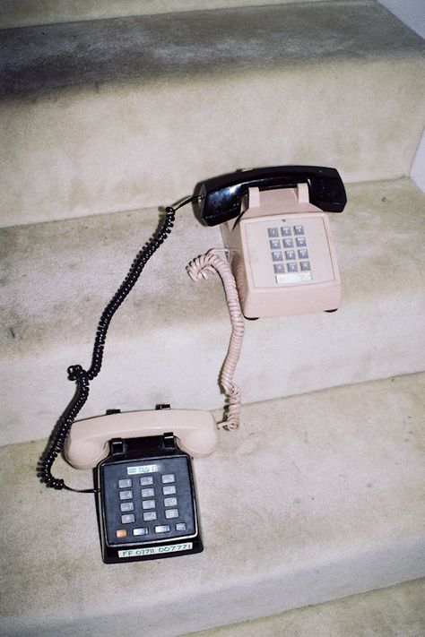 Old School Phone, Retro Phone, Old Phone, Photo Vintage, Contemporary Photography, On The Ground, No. 2, Photography Inspiration, Aesthetic Wallpapers