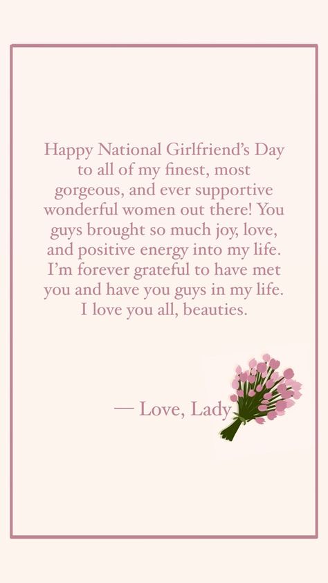 August 1st National Girlfriend Day Aesthetic, Happy Girlfriends Day Aesthetic, National Girlfriend Day Quotes, Happy Girlfriends Day Quotes, National Girlfriends Day Quotes, Happy National Girlfriends Day Quotes, Happy Girlfriends Day, Happy National Girlfriends Day, National Gf Day