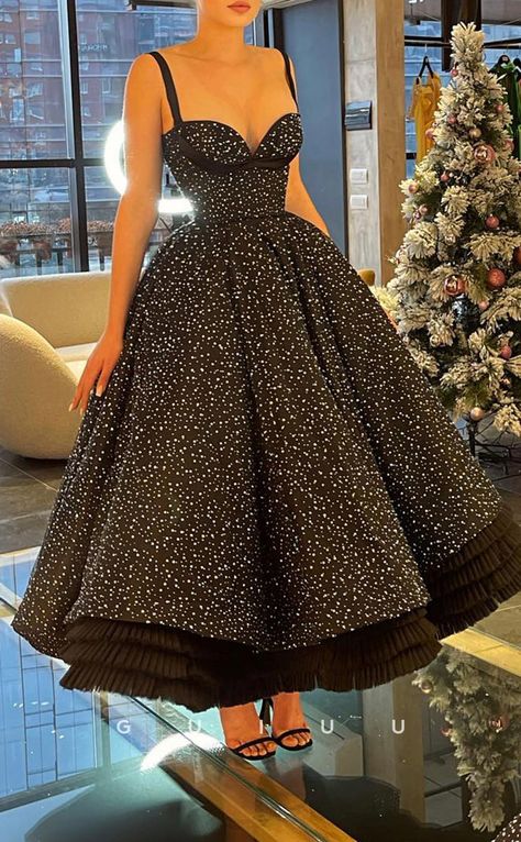 Evening Dresses – Page 4 – GUIUU Ankle Length Evening Dress, Robes Glamour, Ruffle Prom Dress, Prom Evening Dress, فستان سهرة, Black Evening Dresses, Glam Dresses, Vintage Clothes, Dream Come True