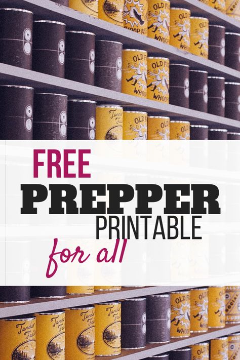 Prepper List, Preppers List, Prepper Items, Emergency Preparedness Food Storage, Prepper Food, Preppers Pantry, Emergency Preparedness Food, Emergency Prepardness, Survival Skills Life Hacks