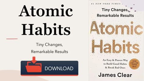 Atomic Habits Book, Habit Books, Preschool Charts, Medical Terminology, Pdf Books Reading, Book Names, Digital Book, Good Habits, Note To Self Quotes