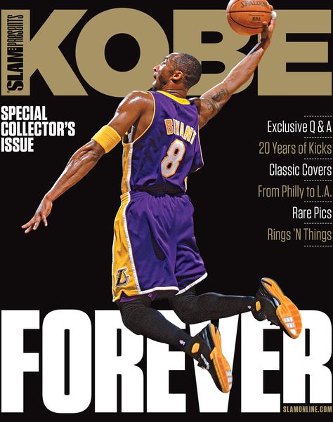 Check out All of Kobe Bryant's Iconic SLAM Covers 🐍 Kobe Wallpaper, Sports Magazine Covers, Slam Magazine, Kobe Bryant Quotes, Kobe 8, Kobe Bryant Family, Kobe & Gigi, Kobe Bryant Nba, Sport Magazine