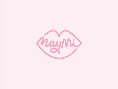 Mouth Logo Design Ideas, Lipgloss Logo Design Ideas, Lipgloss Logo Ideas, Mua Logo Ideas, Lip Logo Design Ideas, Mouth Logo Design, Lips Logo Branding, Beauty Logo Ideas, Mouth Logo