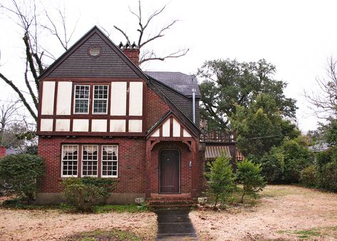 Before: Deteriorating Tudor Exterior Tudor Makeover, Interior Tudor Style Home, Mock Tudor House Exterior Makeover, Tudor Style Fence, Painted Tudor Exterior Before And After, Modern English Tudor Exterior, Tudor Style Farmhouse, Tudor Color Scheme, Tudor Style Kitchen Ideas