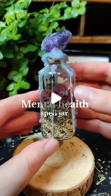 Spells For Mental Health, Healing Spells For Others Health, Health Spell Jar, Health Spell, Spell Jars, Magic Herbs, Healing Spells, Spell Jar, Health Professional