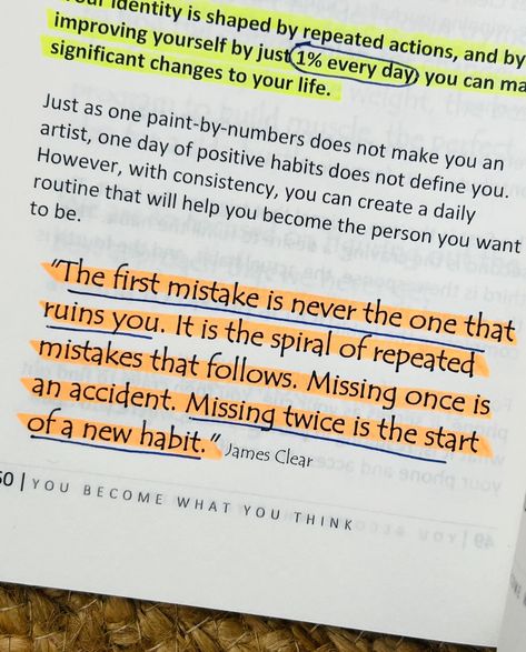 📌One book to reshape your thinking and cultivate a strong mindset.📌 ✨“You Become What You Think” is a concise yet powerful guide to transforming your mindset and reshaping your life. Through actionable steps distilled from various self-help books, this book offers easily understandable insights aimed at changing your perspective on life. ✨Divided into multiple parts, each addressing different aspects of personal growth, the book covers a wide range of topics including happiness, mindfulness... You Become What You Think, Productivity Board, Books Summaries, Strong Mindset, Laws Of Life, Atomic Habits, Neat Handwriting, Animal Humour, Beautiful Thoughts