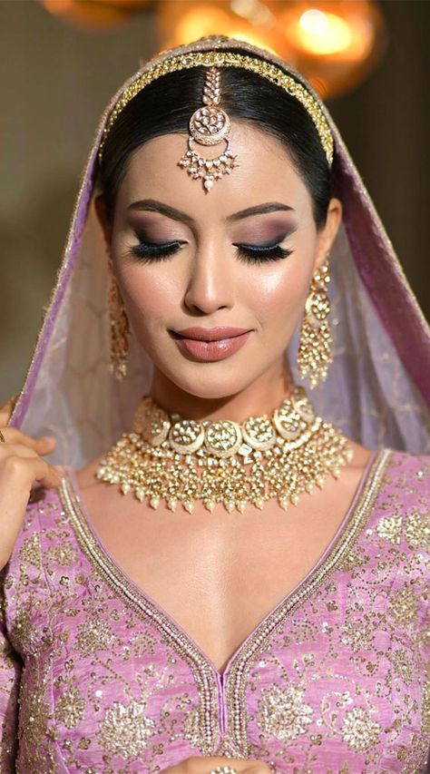 wedding makeup, bridal makeup, wedding makeup looks, bridal makeup looks, wedding makeup ideas, bridal makeup looks blonde hair, bridal makeup looks natural, bridal makeup looks indian, bridal makeup looks for fair skin, bridal makeup looks for brown skin, wedding makeup looks for blue eyes Natural Fair Skin Makeup, Indian Bridal Makeup Wedding, Soft Indian Bridal Makeup, Indian Bride Makeup Natural, Indian Wedding Makeup Bridal Looks, Blonde Hair Bridal Makeup, Makeup Looks Blonde Hair, Reception Makeup Looks, Engagement Makeup Indian