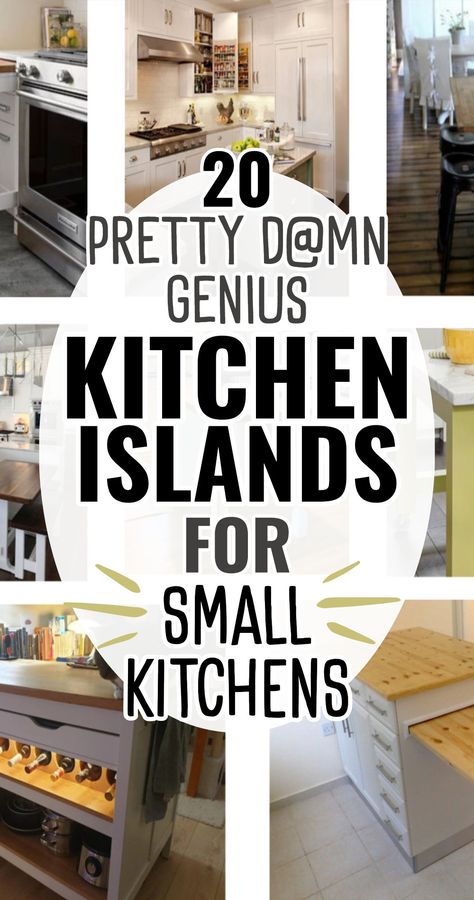 Island Ideas For Small Kitchens, Kitchen Islands Ideas With Seating, Ideas For Small Kitchens, Narrow Kitchen Island, Small Kitchen Island Ideas, Traditional Kitchen Island, Island Storage, Square Kitchen, Kitchen Island Ideas