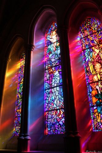 Stained Glass Windows | Flickr - Photo Sharing! L'art Du Vitrail, Stained Glass Church, زجاج ملون, Mosaic Stained, Church Windows, Diy Things, Art Stained, Stained Glass Mosaic, Alam Yang Indah