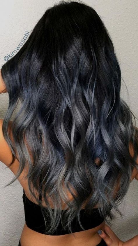 Grey Ombre Hair, Κούρεμα Bob, Grey Hair Dye, Winter Hair Color, Ombre Hair Color, Grey Hair Color, Lace Hair, Hair Color Dark, Winter Hairstyles