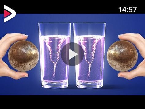 Timestamps: 0:05 How to pour water from a glass to a glass without using your hands 0:39 Colorful water 1:20 Static electricity 2:07 Ice and salt 2:37 Oil and paint 3:19 Ice and copper wire 3:56 Cola and sponge This video is made for entertainment purposes. We do not make any warranties about the completeness, safety and reliability. Any action you take upon the information on this video is strictly at your own risk, and we will not be liable for any damages or losses. It is the viewer's respon Magnet Science Project, Science Magic Tricks, Gravity Experiments, Science Experiments Videos, Magnet Experiments, Gravity Science, Cool Chemistry Experiments, Science Project Models, Biology Experiments