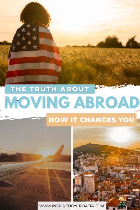 Moving abroad changes you in many ways. It causes you to change your outlook on life and even change some of your habits! Find out how moving abroad might changes yours too. | moving away | european lifestyle | moving to another country | live in Europe | living in Croatia | Croatia living | Croatia lifestyle | expat life living abroad | digital nomad | Europe travel | life abroad | move to Europe | move to Europe from US | relocating to Europe | moving to Europe | how to move to Europe | balkan Move To Europe, Moving To Europe, Moving To Another Country, Europe Living, European Lifestyle, Moving Abroad, Moving Overseas, Life Abroad, Move Abroad