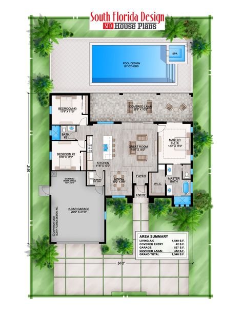 South Florida Design Foley House Plan (G1-1549-S) 1700 Sq Ft House Plans, Sims 4 Floor Plans, Sims 4 Floor, Open Concept Design, Plan Apartment, Florida House Plans, Three Bedroom House Plan, Floor Plans 4 Bedroom, Modern House Floor Plans