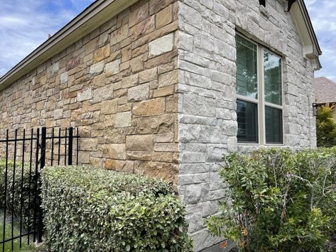 Painting Company | Limewash | Eco-Friendly Painting Limewashed Stone Exterior, Painted Limestone Exterior, Lime Washed Stone Exterior, Limewash Stone Exterior Before And After, Limewash Exterior Stone, Lime Wash Stone Exterior, Limewash Stone Exterior, Limewash Stone, Old House Exterior