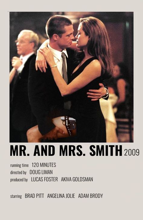 Polaroid Movie Poster, Quote Movie, Romcom Movies, Film Polaroid, Mr And Mrs Smith, Movies To Watch Teenagers, Polaroid Posters, Film Vintage, Iconic Movie Posters