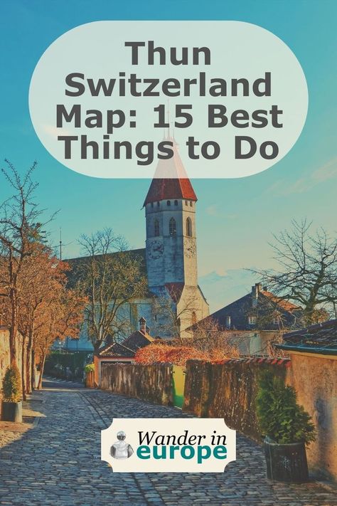 Here are the 15 best things to do in Thun (tourist attractions, landmarks, and scenic spots). Easily find them in Thun with my maps of Thun. Switzerland Tourist Attractions, Switzerland Map, Thun Switzerland, Switzerland Itinerary, Learn Something New, Switzerland Travel, Tourist Spots, My Maps, Tourist Attraction