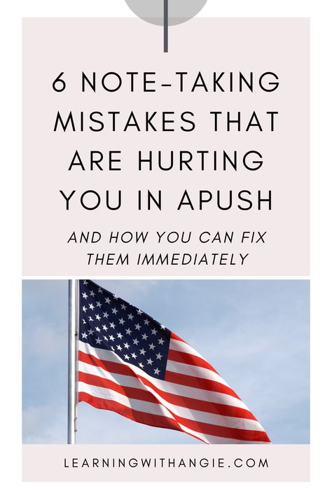 If you’re struggling in APUSH, check out this step-by-step guide on how to take notes in APUSH faster AND improve retention and class performance. Also, a free note-taking cheat sheet included to help you take and study notes more effectively! | ap classes tips, apush exam tips, high school junior year tips, apush leq Apush Study Tips, Apush Leq, Back To School Tips Highschool, High School Junior Year, Apush Notes, Ap History, Junior Year High School, Ap Classes, Exam Motivation Quotes