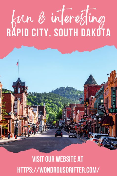 Fun & Interesting Rapid City, South Dakota Things To Do In Rapid City Sd, Rapid City South Dakota Things To Do, Custer South Dakota, South Dakota Vacation, South Dakota Travel, Rapid City South Dakota, Visit Usa, Badlands National Park, City Vacation