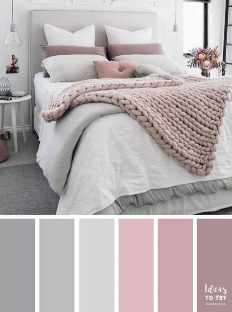 Wonderful Photographs Color Palette for bedroom Popular No matter if you are a newbie or a classic hands, how to use coloration will be essentially the most #bedroom #Color #Palette #Photographs #Popular #Wonderful Pale Pink Bedrooms, Mauve Bedroom, Beautiful Bedroom Colors, Pillows Ideas, Cozy Pillows, Bedroom Colour Palette, Dekorasi Kamar Tidur, Perfect Bedroom, Bedroom Color Schemes