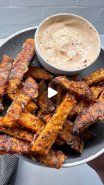 Butternut Squash Fries, Low Carb Paleo Recipes, Squash Fries, Chili Lime Sauce, Pecorino Cheese, Baked Fries, Lime Sauce, Dinner Entrees, Veggie Side Dishes