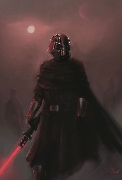 Kadros, Knight of the Sith, John Burns on ArtStation at https://www.artstation.com/artwork/BQVbD Star Wars Computer, Sith Armor, Blind Mask, Sith Order, Star Wars Sith Lords, Sith Warrior, Knights Of Ren, Sith Empire, Star Wars Sith