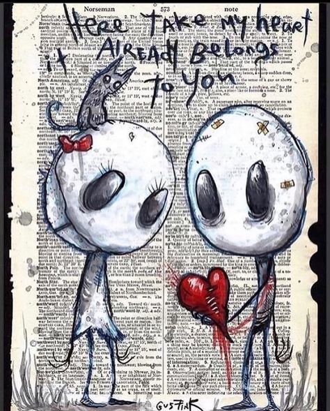 Happy Valentines Day Pictures, Take My Heart, Valentines Day Pictures, Valentines Day Wishes, Emo Art, Dark Art Drawings, Beautiful Dark Art, Creepy Art, Day Wishes