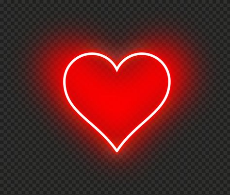 Neon Png For Editing, My Love Png, Heart Background Images, Red Neon Aesthetic, Red Heart Png, Heart Edit, Heart Effect, Shri Ram Wallpaper, Hd Aesthetic