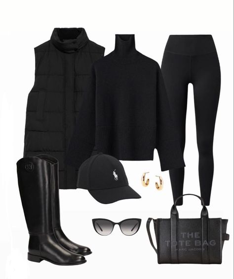 Stile Hijab, Winter Fashion Outfits Casual, Paris Mode, Stil Elegant, Mode Casual, Looks Black, All Black Outfit, Mode Inspo, Casual Winter Outfits