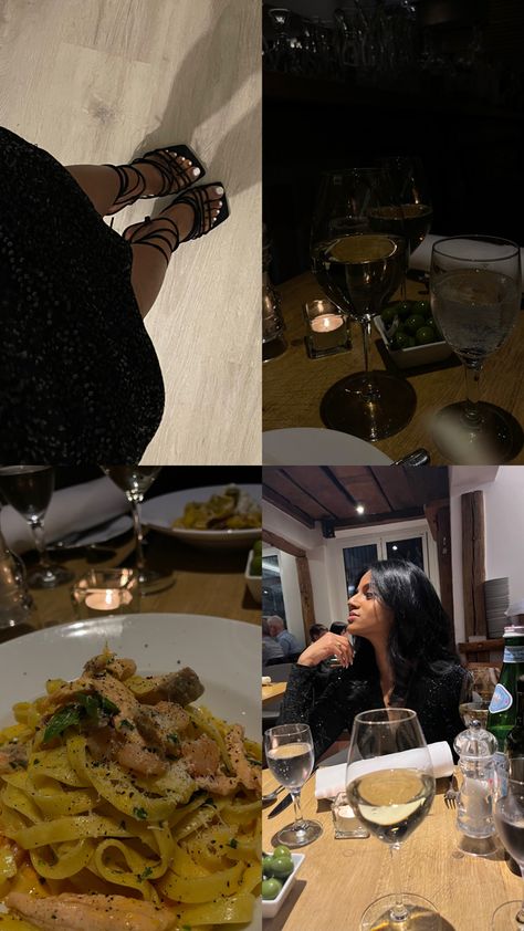 Dinner for two - Date Cute Date Night Pictures, Dinner Date Couple Pictures, Dinner Date Poses For Couples, Dinner Date Photo Ideas, Date Esthetics, Solo Date Ideas Pictures, Aesthetic Dinner Pictures, Restaurant Pics Aesthetic, Black Couple Dinner Date Outfit