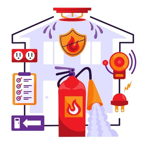 Free Vector | Firefighter extinguishing flame character. Rescuer dangerous job. Fire protection, fire prevention technologies, fire protection services concept. Pinkish coral bluevector isolated illustration Flame Character, Metallic Paint Walls, Paint Walls, Family Tree Designs, Dangerous Jobs, Fire Prevention, Technology Icon, Fire Protection, House Vector