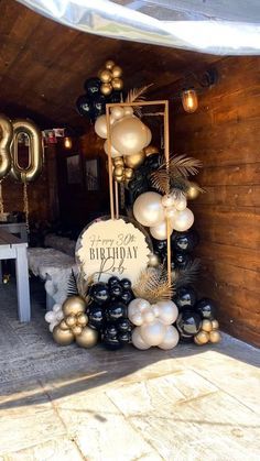 Men Birthday Color Scheme, 50th Birthday Colour Theme, Black And White Birthday Party Decor, Black And Gold Party Backdrops, All Gold Party Decorations, Formal Birthday Party Themes, 50th Birthday Set Up, Upscale Birthday Party Decor, Black White And Gold Party Decor