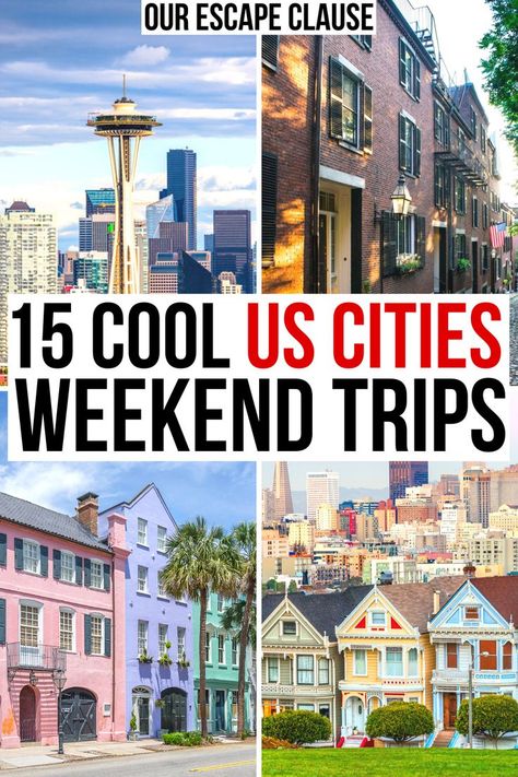 Memorial Day Weekend Trips, Travelling Usa, Traveling Usa, Best Weekend Trips, Long Weekend Trips, Usa Roadtrip, Best Weekend Getaways, Yoga Kurse, Cities To Visit