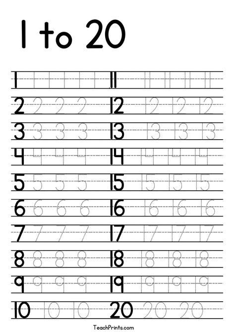 Grab all of my kids and kindergarten number 1-20 tracing worksheets here. Each individual printable worksheet is free and you can select from the variations Teacher Worksheets Printables, Literacy Worksheets Preschool, Number Recognition Worksheets, Free Math Printables, Number Worksheets Kindergarten, Alphabet Activities Kindergarten, Kindergarten Math Free, Elementary Worksheets, Tracing Worksheets Free