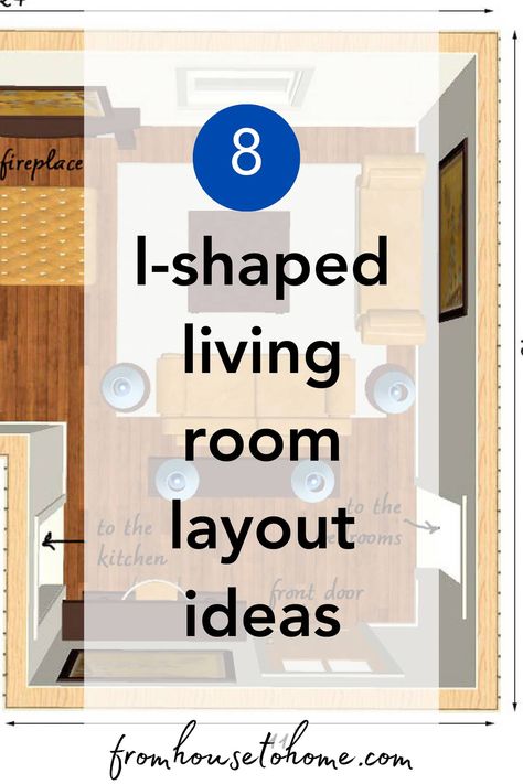 L-Shaped Living Room Layout Ideas: How To Arrange Your Furniture | Decorating Ideas T Shaped Living Room Layout, L Shaped Lounge Room Layout, Odd Shaped Living Room Layout Ideas, Living Room Designs Rectangular, L Sectional Living Room Layout, L Shaped Sofa Living Room Layout, Weird Shaped Living Room, L Shaped Couch Living Room Layout, Odd Shaped Living Room