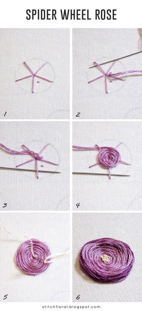 Spider web stitch tutorial Spider Web Stitch, Blog Webdesign, Mini Waterfall, Creative Web Design, Stitch Tutorial, Web Design Tips, Best Web Design, Embroidery Hoop Art, Tiny Flowers