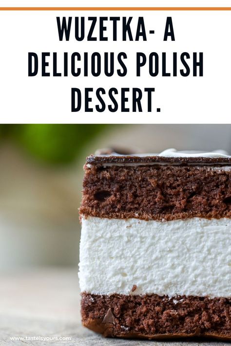 Czech Desserts, Polish Cookies, Polish Desserts, International Desserts, German Desserts, Polish Recipes, European Food, Decadent Desserts, Let Them Eat Cake