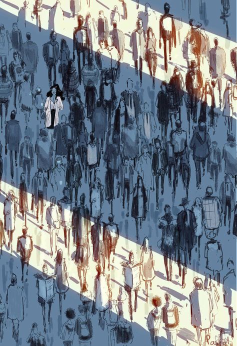 Crowd Drawing, Pascal Campion, Sketches Of People, Like Drawing, Background Drawing, A Level Art, Ap Art, People Illustration, Art Plastique