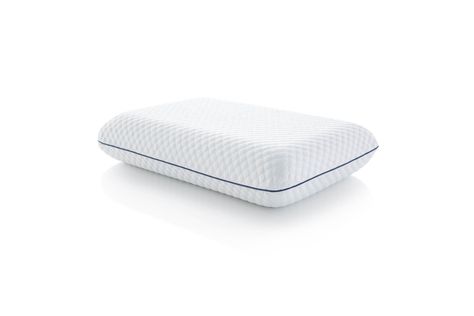 This pillow pairs the support of memory foam with temperature-regulating gel for maximum comfort. Standard Pillow Sizes, Pillow Mattress, Memory Foam Pillows, Restorative Sleep, Mattress Box Springs, Foam Pillow, Memory Foam Pillow, Foam Pillows, Fine Linens