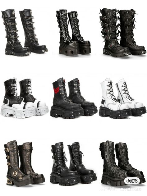 Mens Goth Shoes, Boots Goth, Goth Shoes, Goth Boots, Alt Clothes, Punk Shoes, Dr Shoes, Punk Boots, Funky Shoes