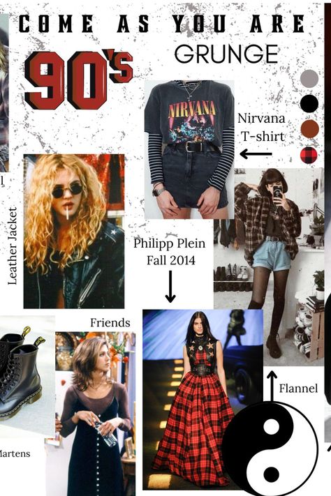 10 Edgy Grunge Style Outfit Ideas to Master the 90s Aesthetic 90s Emo Fashion Grunge Style, 90 Style Outfits 90s Fashion Party, Winter 90s Outfits, 90s Outfits Grunge, Girly Grunge Aesthetic, Outfit Ideas 90s Style, Summer Grunge Outfits 90s Style, 90 Grunge Outfits, 1990s Grunge Fashion