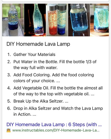 Oil And Water Experiment, Ece Resources, Homemade Lava Lamp, Sensory Items, Science Project, Glitter Diy, Classroom Crafts, Field Day, Kid Activities